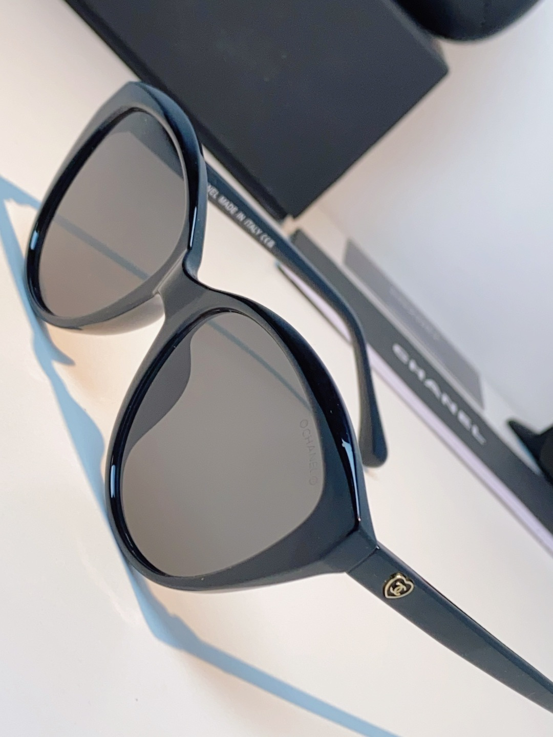 Chanel香奈儿 2026新款小香爱心平光镜百搭时尚CH3464猫眼素颜眼镜架可配近视镜片潮男潮女