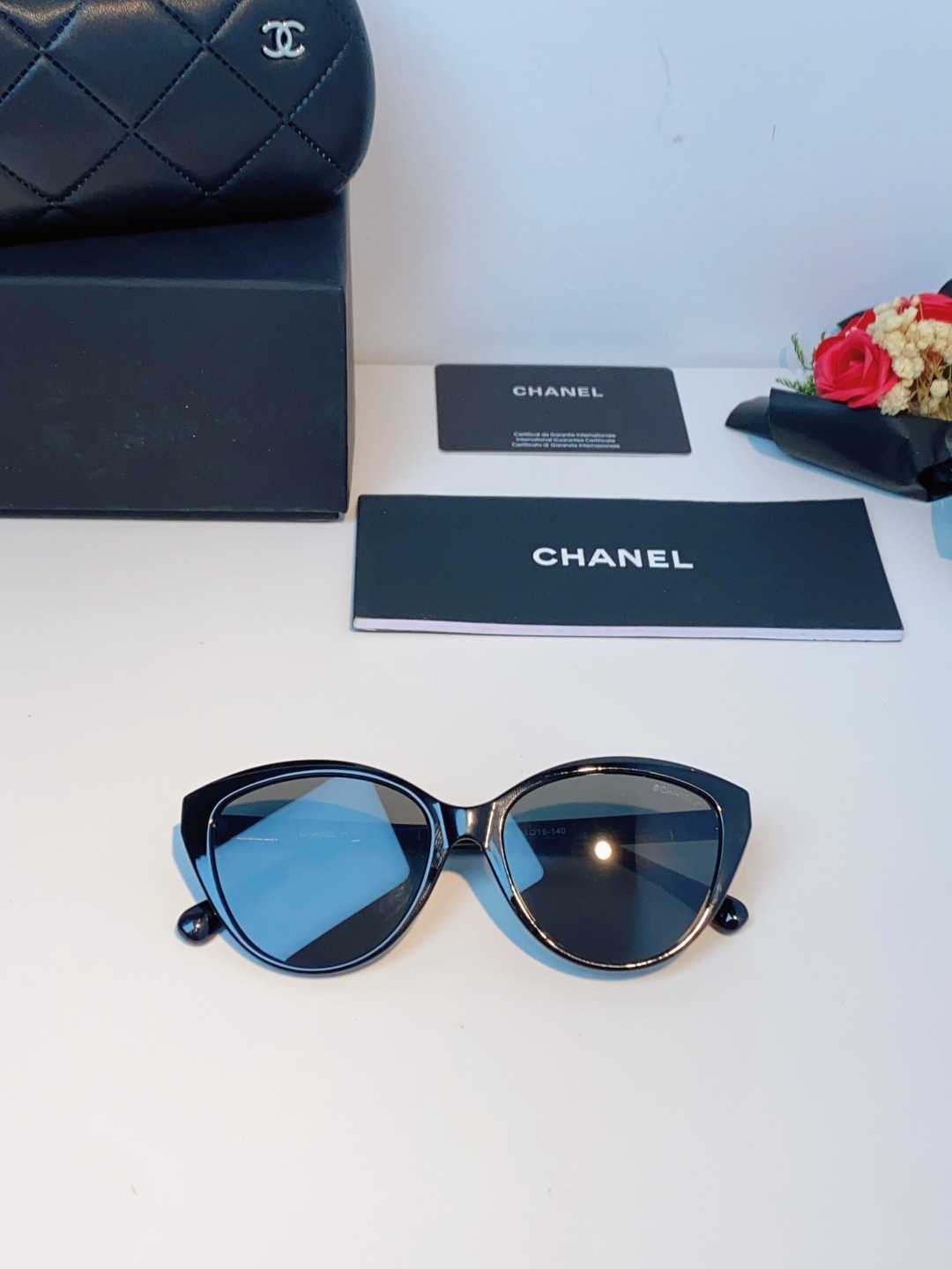 Chanel香奈儿 2026新款小香爱心平光镜百搭时尚CH3464猫眼素颜眼镜架可配近视镜片潮男潮女