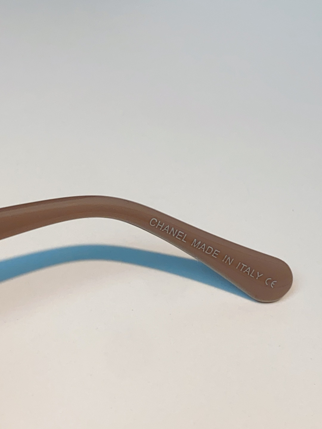 Chanel 香奈儿小红书富家千金高颜值眼镜框女皱褶皮素颜神器香槟咖近视眼镜架女士墨镜光学镜