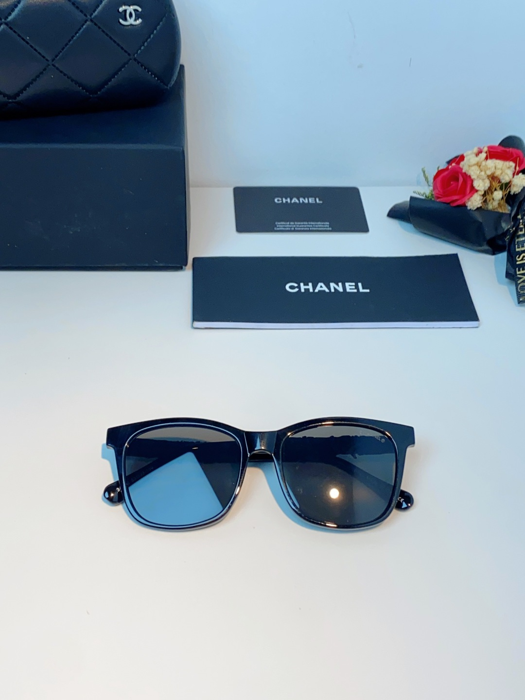 Chanel 香奈儿小红书富家千金高颜值眼镜框女皱褶皮素颜神器香槟咖近视眼镜架女士墨镜光学镜