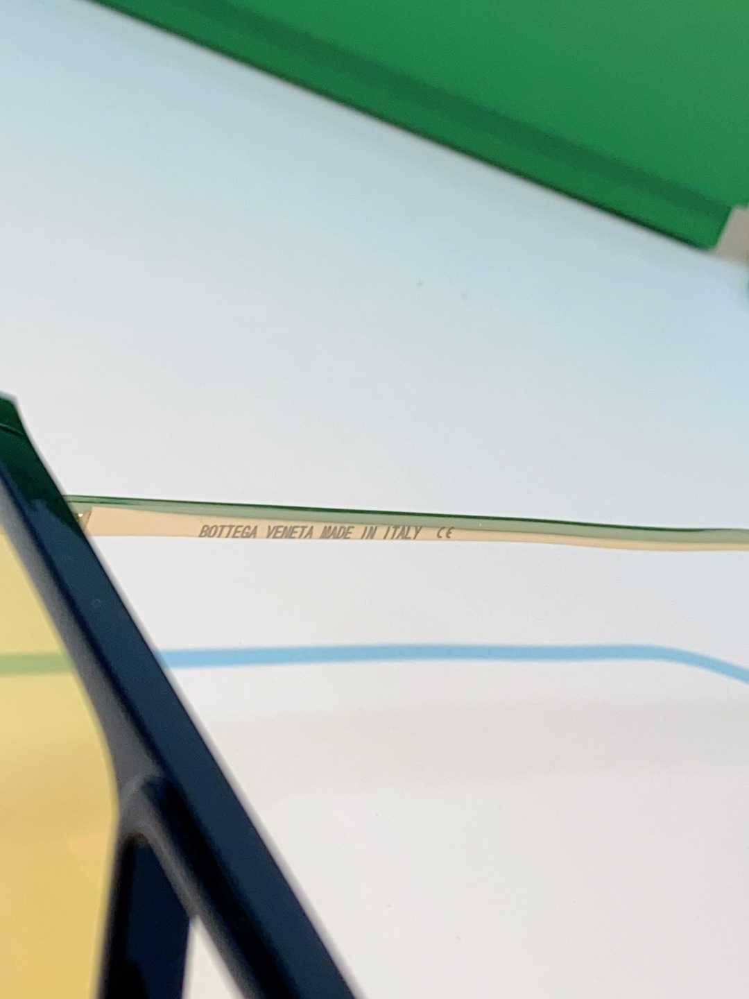 BottegaVeneta宝缇嘉 ,2026新款飞行员式太阳眼镜蛤蟆板材金属瘦脸大框防紫外线墨镜