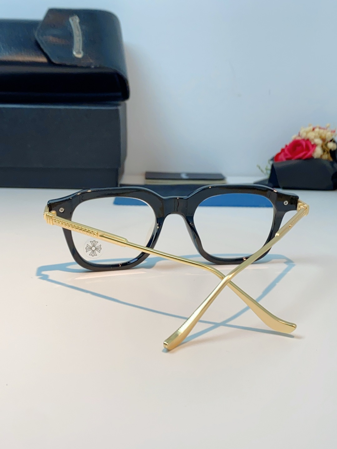 Chrome Hearts 克罗心 2026新款 太阳镜男女方框平光镜经典旅游 余文乐同款近视眼镜男有度