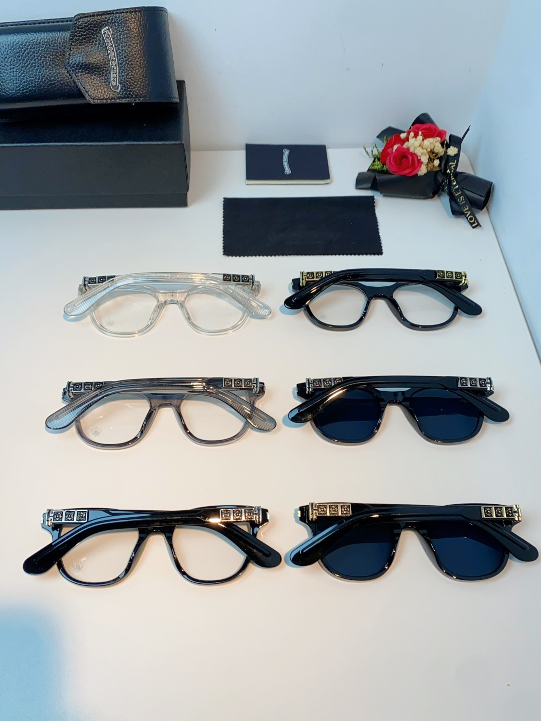 Chrome Hearts 克罗心 SMOKE SHOW欧美个性复古新款潮流太阳镜经典热销户外防晒墨镜 