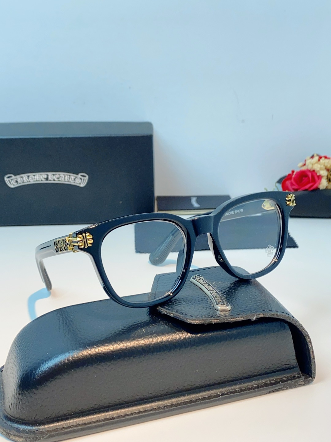 Chrome Hearts 克罗心 SMOKE SHOW欧美个性复古新款潮流太阳镜经典热销户外防晒墨镜 