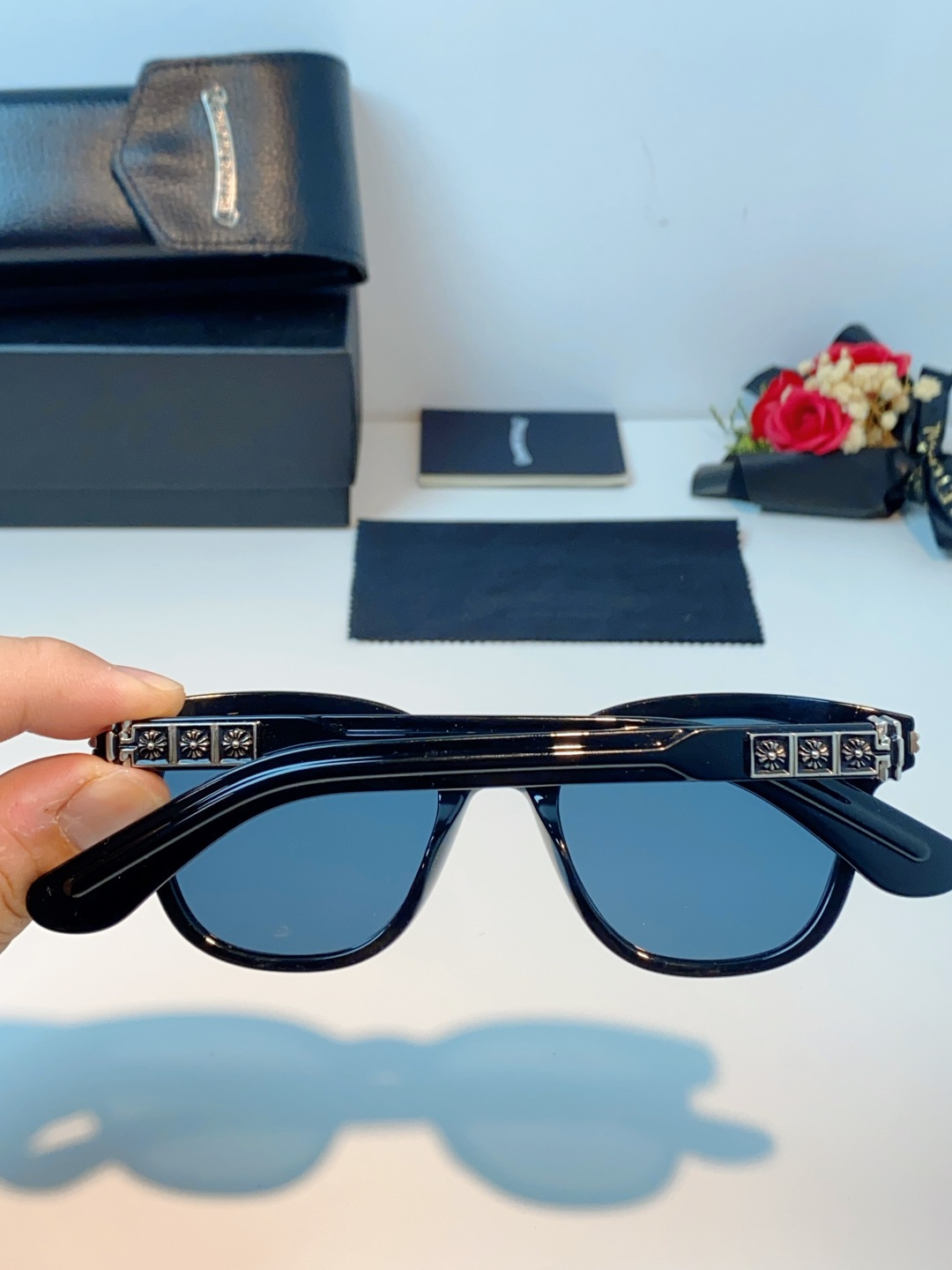 Chrome Hearts 克罗心 SMOKE SHOW欧美个性复古新款潮流太阳镜经典热销户外防晒墨镜 