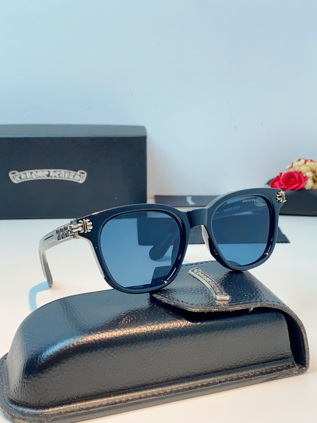 Chrome Hearts 克罗心 SMOKE SHOW欧美个性复古新款潮流太阳镜经典热销户外防晒墨镜 