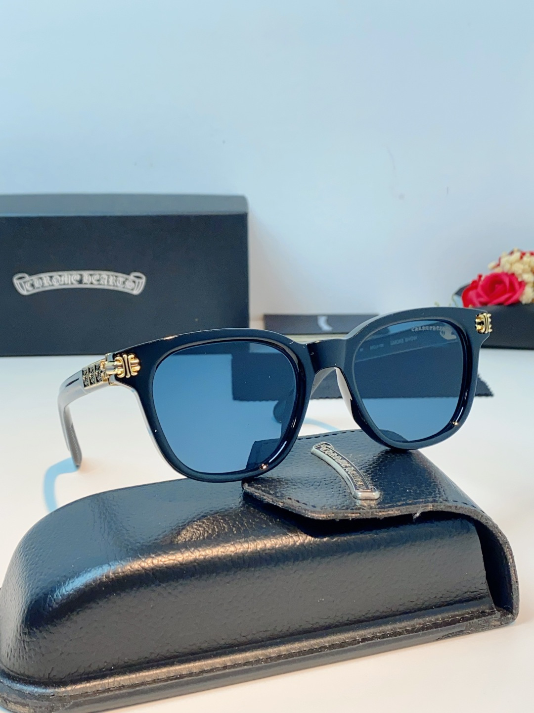 Chrome Hearts 克罗心 SMOKE SHOW欧美个性复古新款潮流太阳镜经典热销户外防晒墨镜 