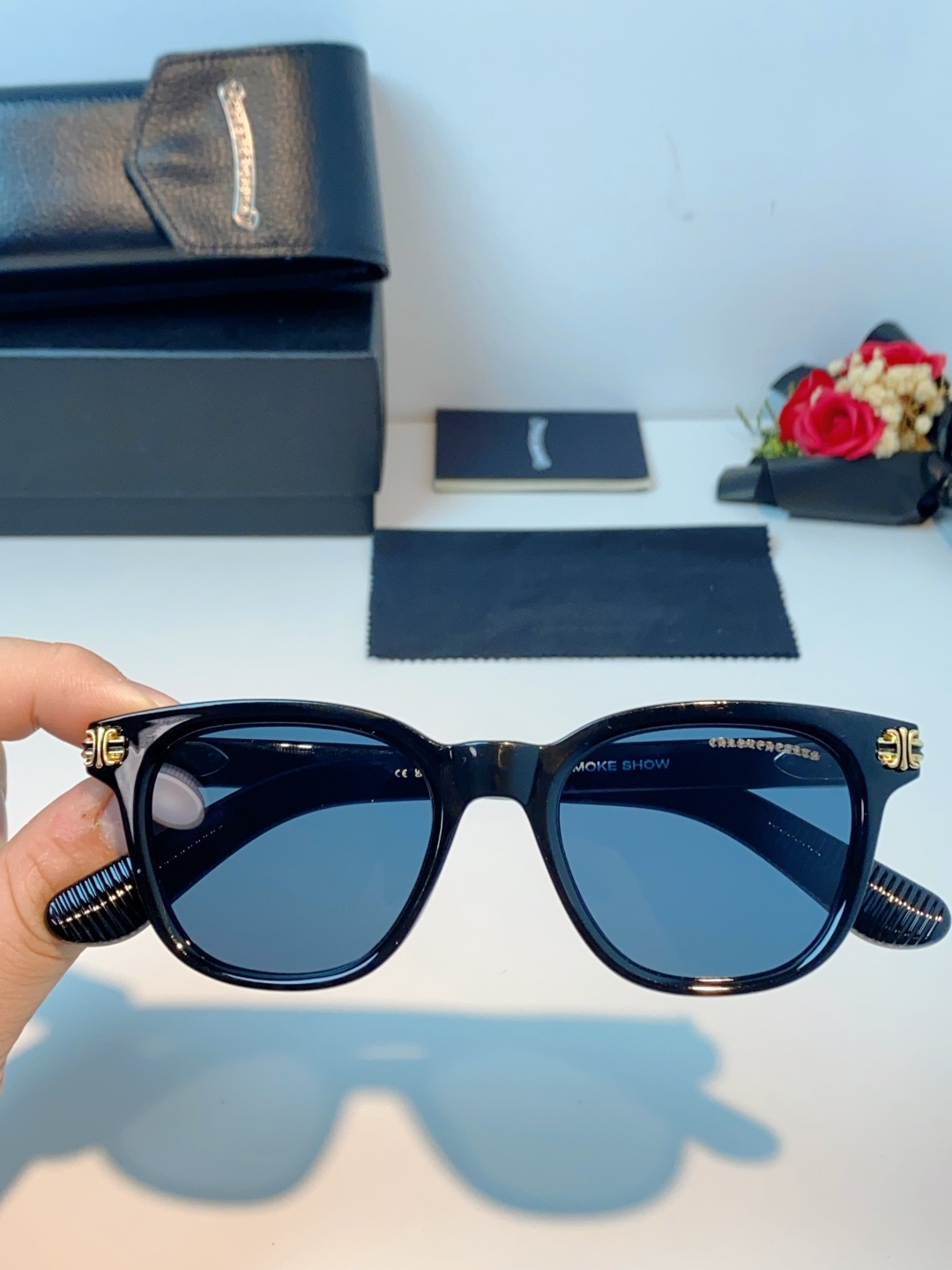 Chrome Hearts 克罗心 SMOKE SHOW欧美个性复古新款潮流太阳镜经典热销户外防晒墨镜 