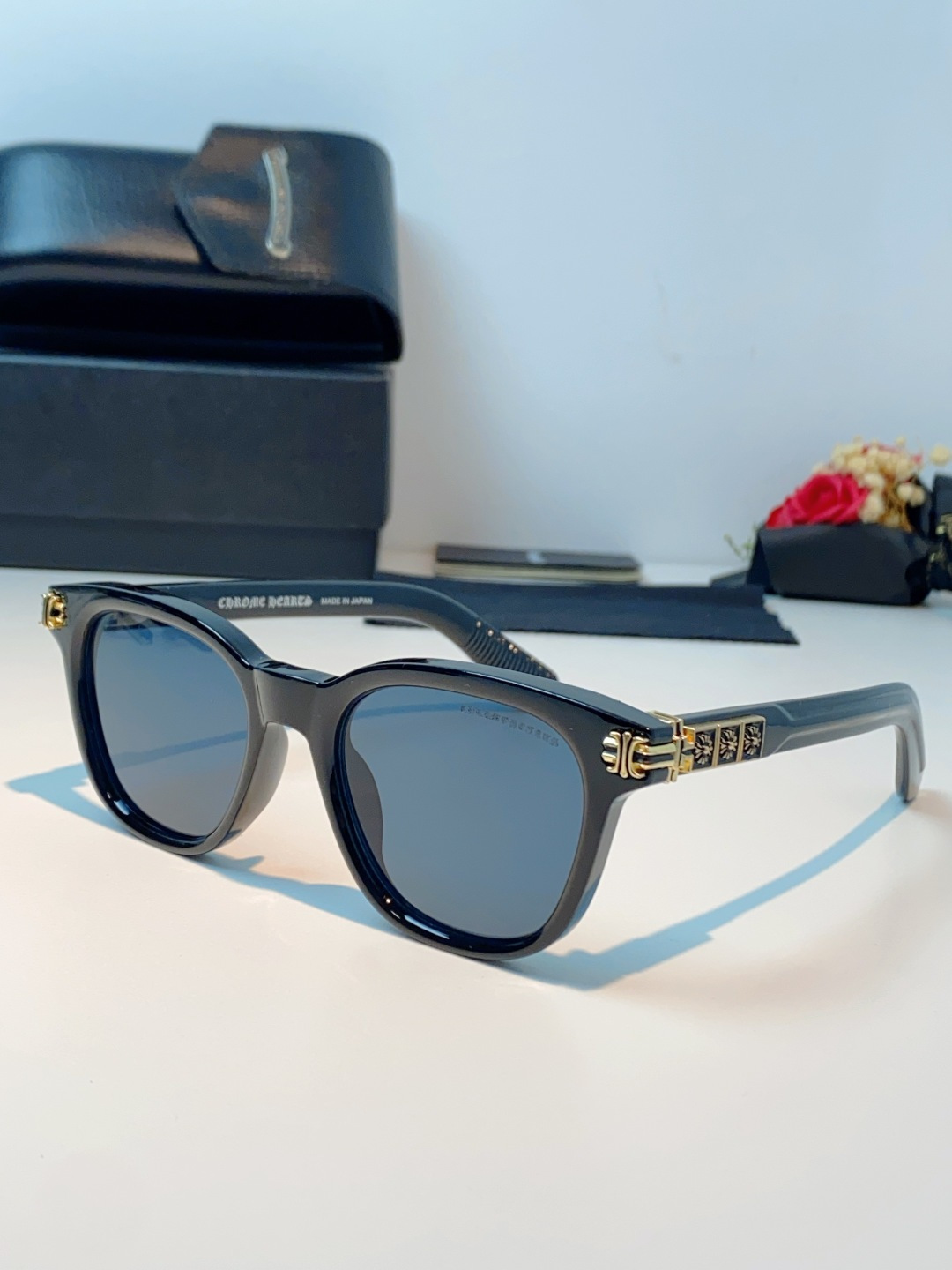 Chrome Hearts 克罗心 SMOKE SHOW欧美个性复古新款潮流太阳镜经典热销户外防晒墨镜 