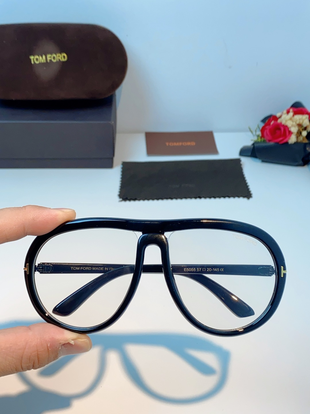 TomFord汤姆福特 2026新款欧美复古大框圆脸显瘦蛤蟆镜男女潮户外骑行遮阳太阳眼镜嘻哈墨镜