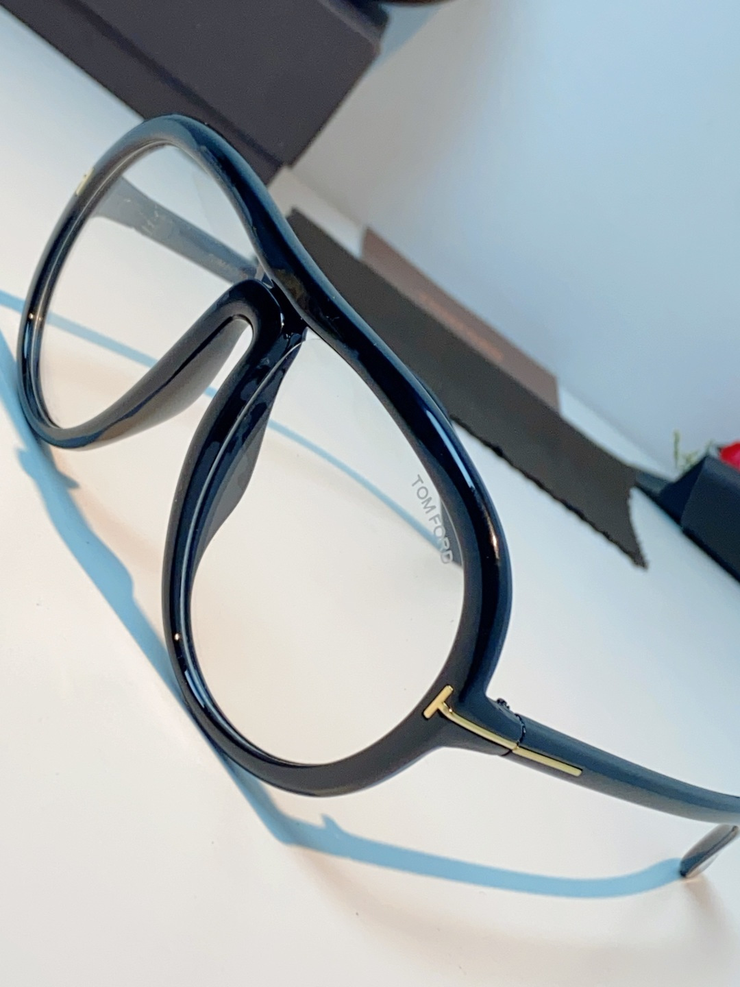 TomFord汤姆福特 2026新款欧美复古大框圆脸显瘦蛤蟆镜男女潮户外骑行遮阳太阳眼镜嘻哈墨镜