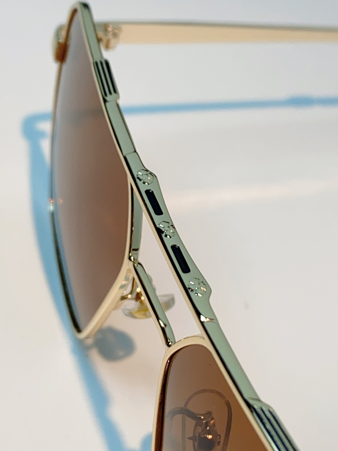 Chrome Hearts 克罗心 2025新款57S金属方形男士偏光商务款墨镜女高级感太阳眼镜防晒潮男