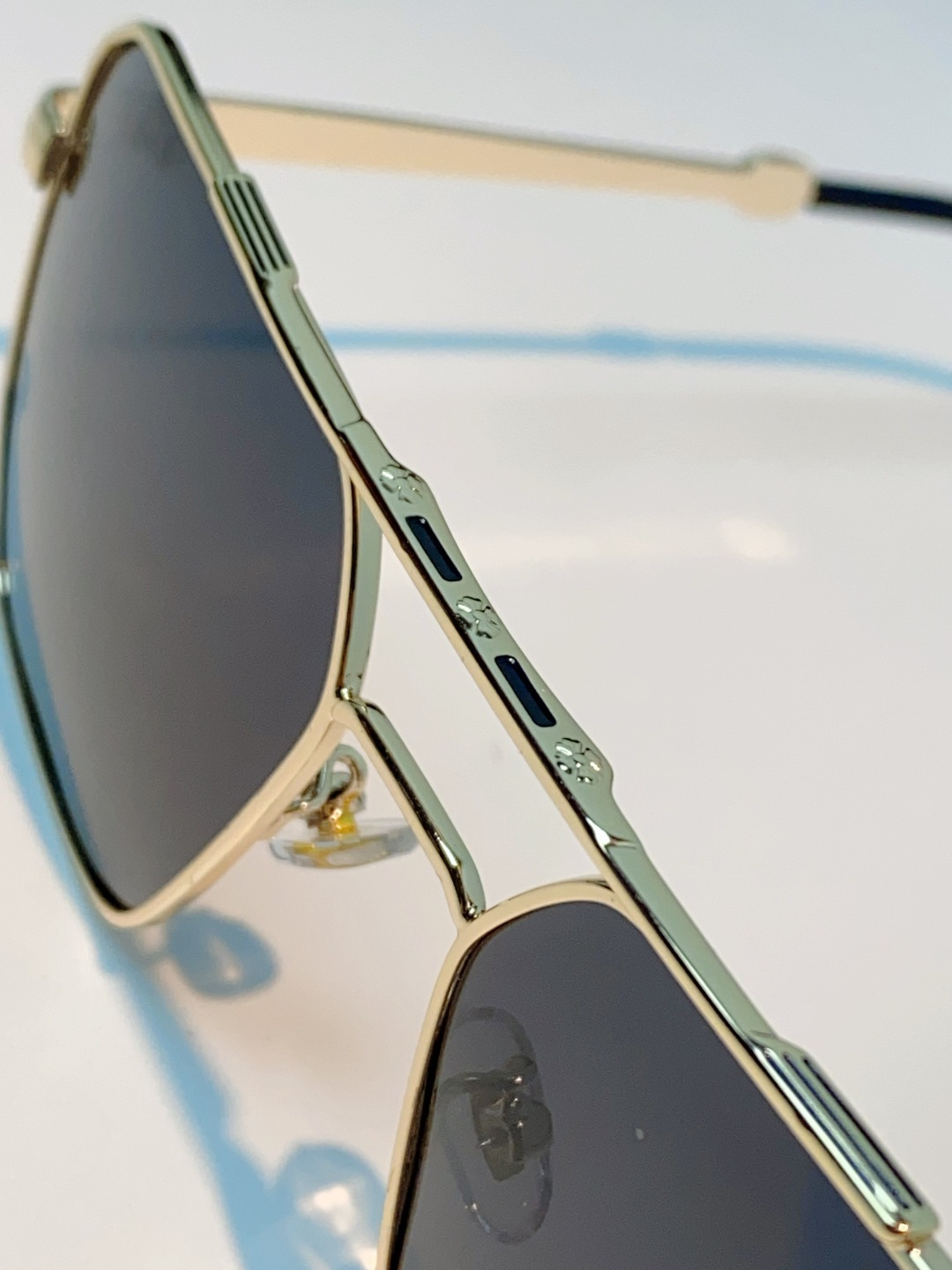 Chrome Hearts 克罗心 2025新款57S金属方形男士偏光商务款墨镜女高级感太阳眼镜防晒潮男