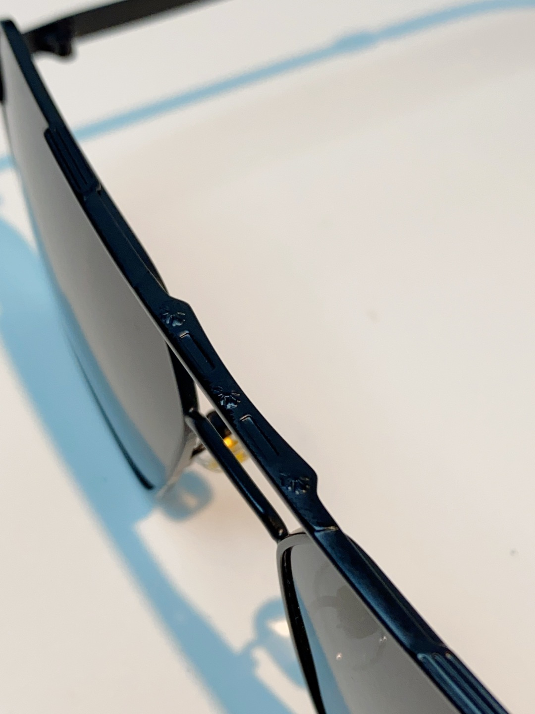 Chrome Hearts 克罗心 2025新款57S金属方形男士偏光商务款墨镜女高级感太阳眼镜防晒潮男