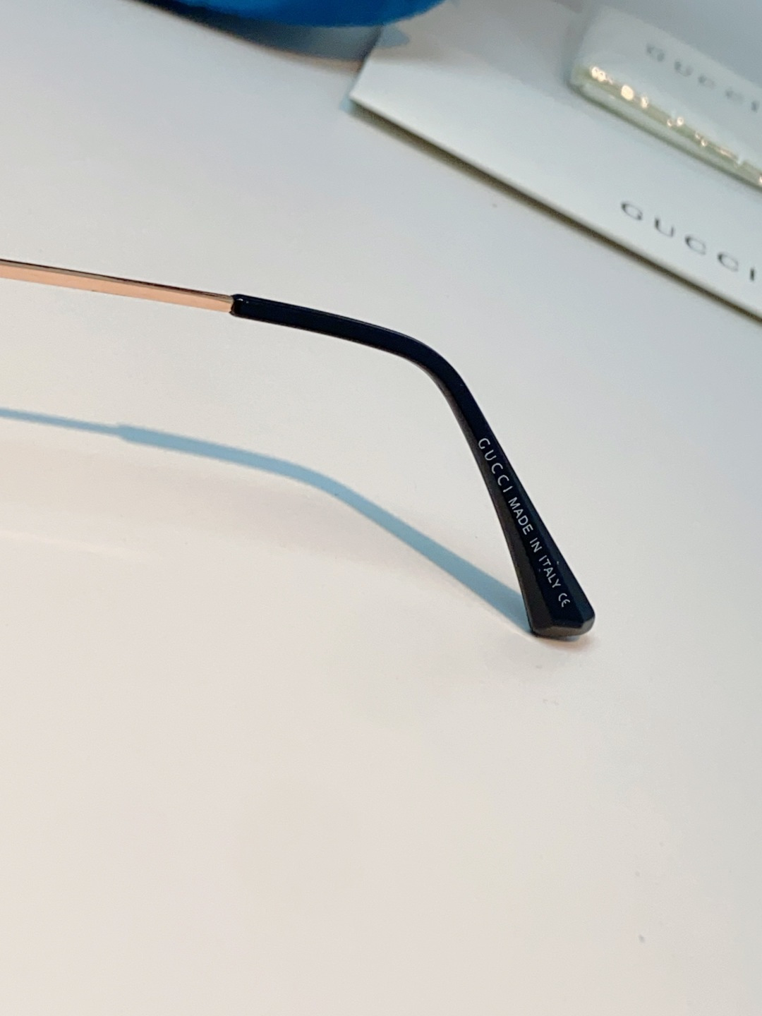 Gucci古奇 2026新款小圆框无框墨镜高级感太阳镜显脸小时尚防紫外线太阳眼镜 男女通用