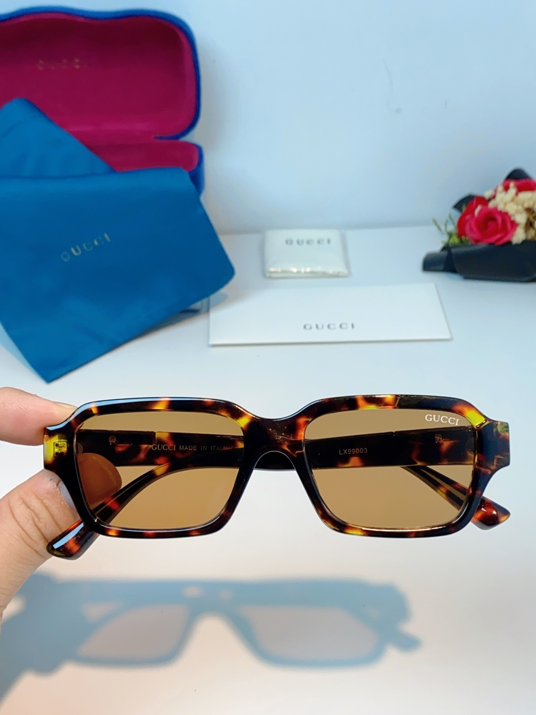 Gucci古奇 2026新款潮牌太阳眼镜GG1887男女款太阳镜墨镜高品质男女通用