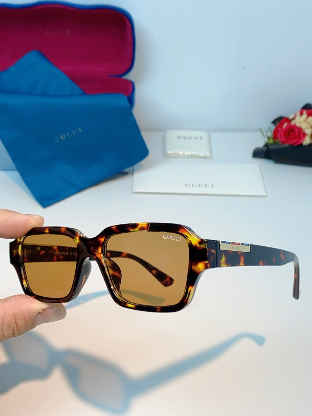 Gucci古奇 2026新款潮牌太阳眼镜GG1887男女款太阳镜墨镜高品质男女通用