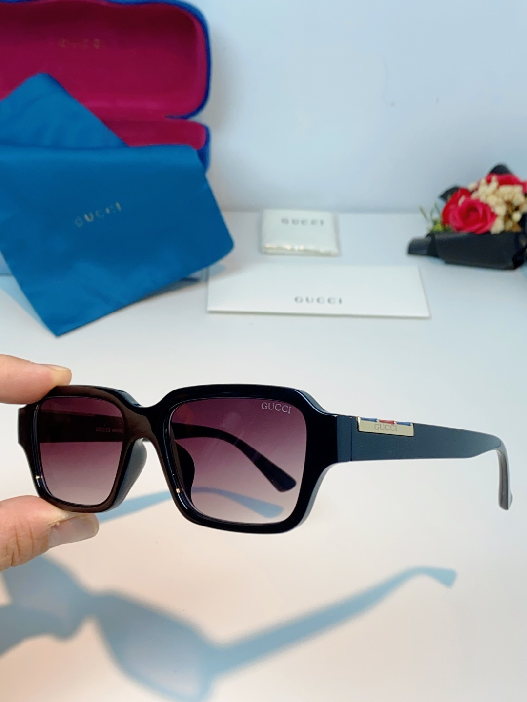 Gucci古奇 2026新款潮牌太阳眼镜GG1887男女款太阳镜墨镜高品质男女通用