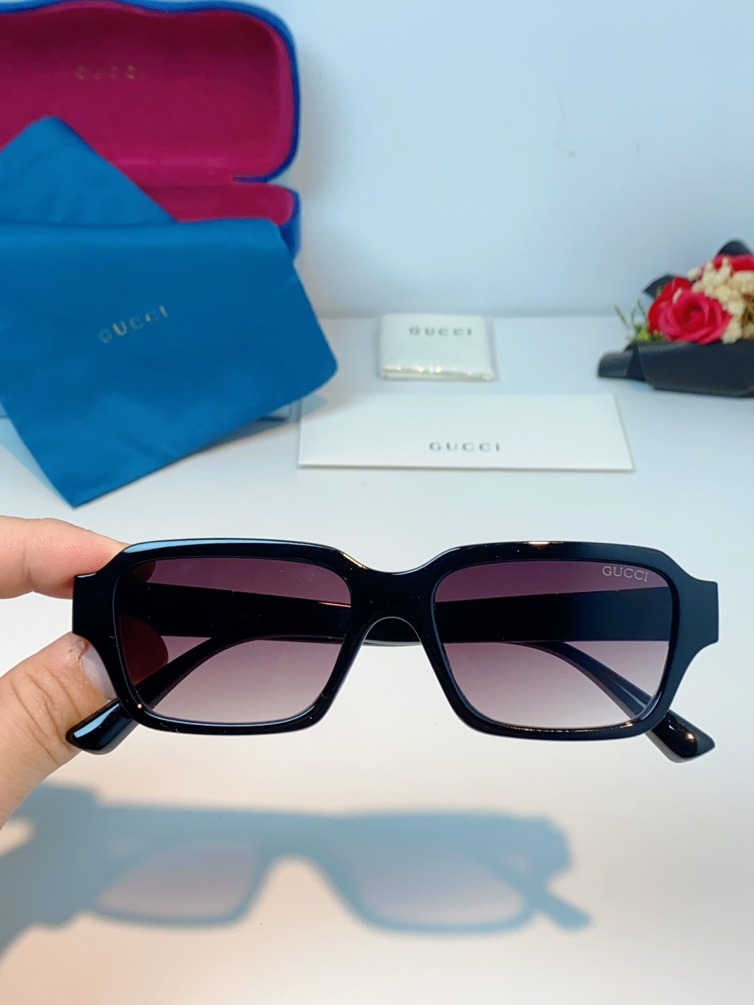 Gucci古奇 2026新款潮牌太阳眼镜GG1887男女款太阳镜墨镜高品质男女通用