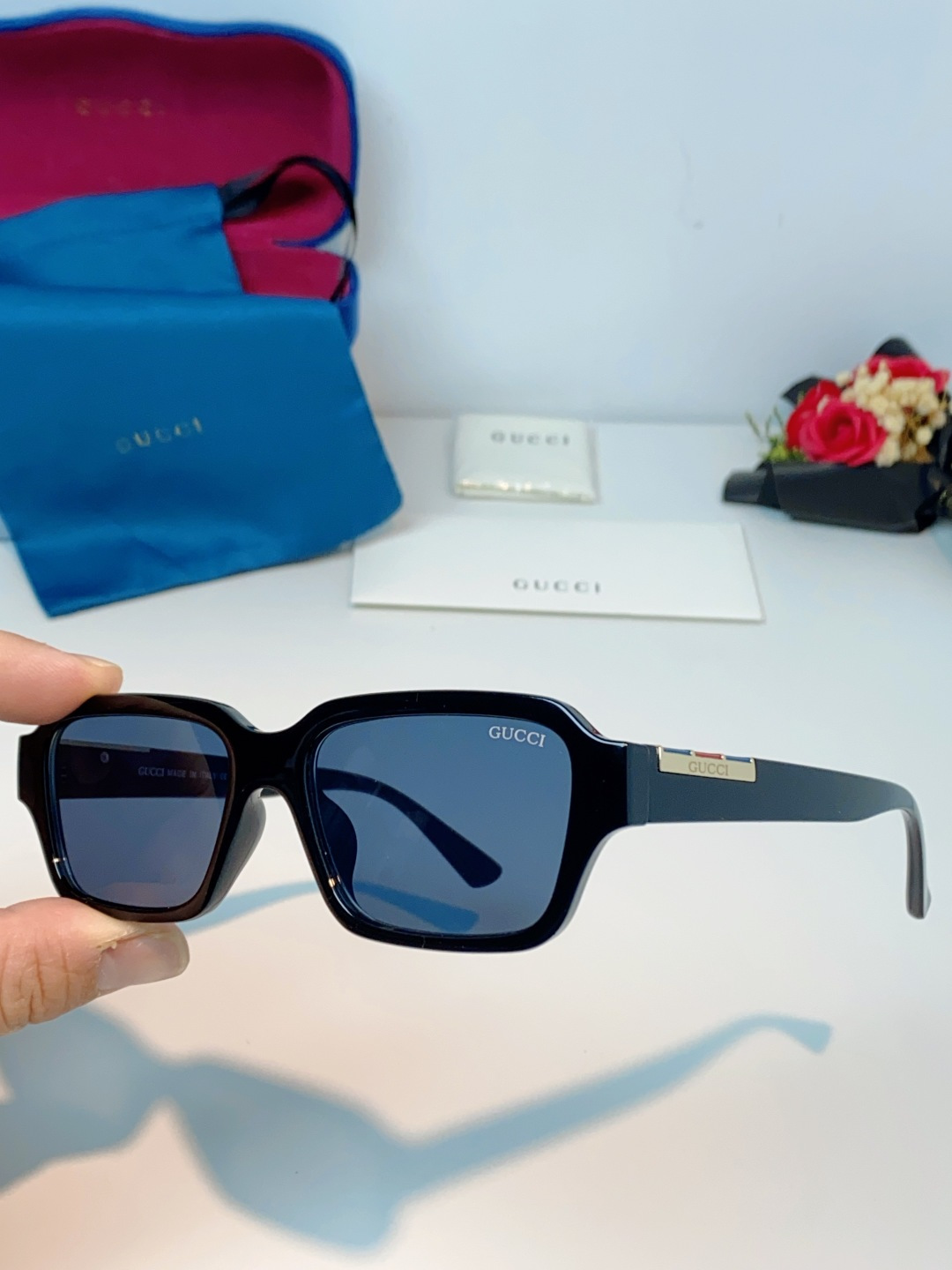 Gucci古奇 2026新款潮牌太阳眼镜GG1887男女款太阳镜墨镜高品质男女通用