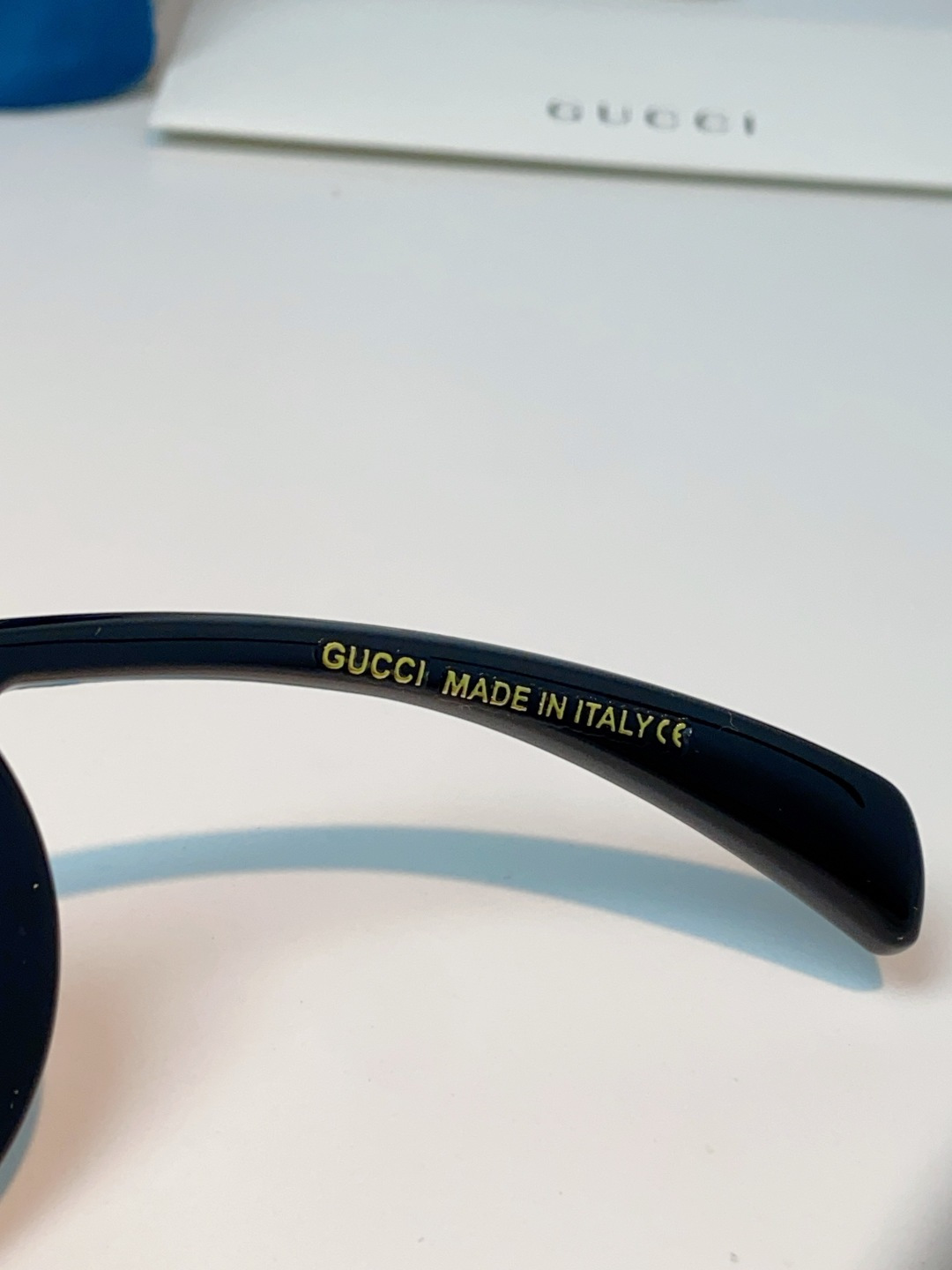 Gucci古奇 2026新款欧美风方形大框太阳眼镜1899S男女通用时尚显脸小遮阳墨镜镶钻 男女通用