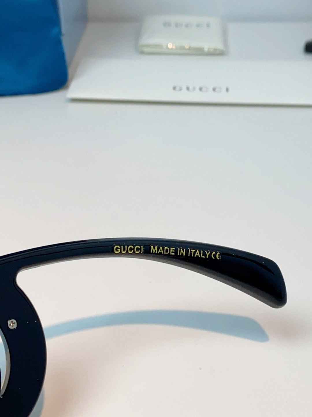 Gucci古奇 2026新款欧美风方形大框太阳眼镜1899S男女通用时尚显脸小遮阳墨镜镶钻 男女通用