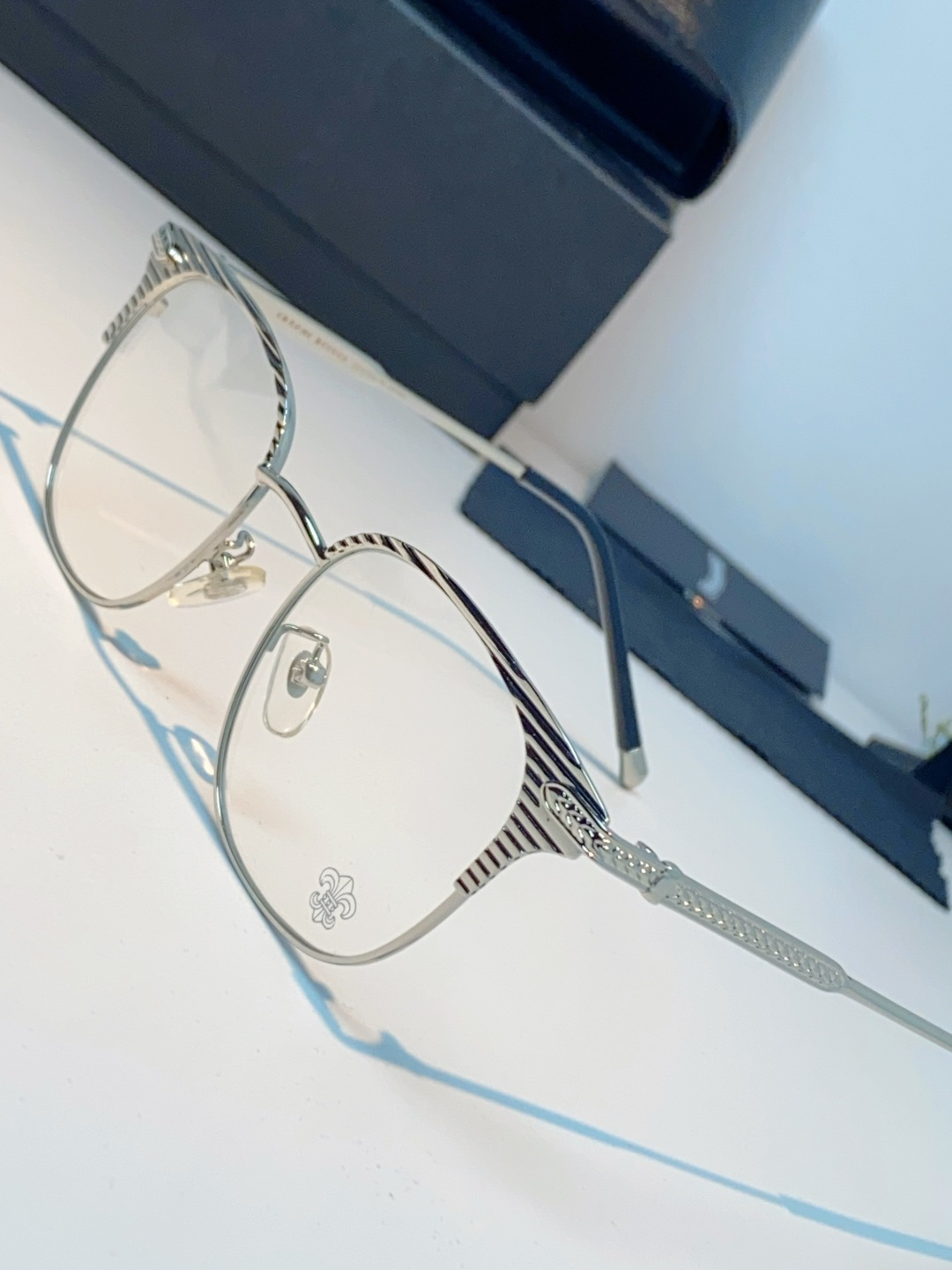 Chrome Hearts克罗心 2026新春新款复古金属超轻眼镜架 复古时尚百搭男士近视眼镜框 男女通