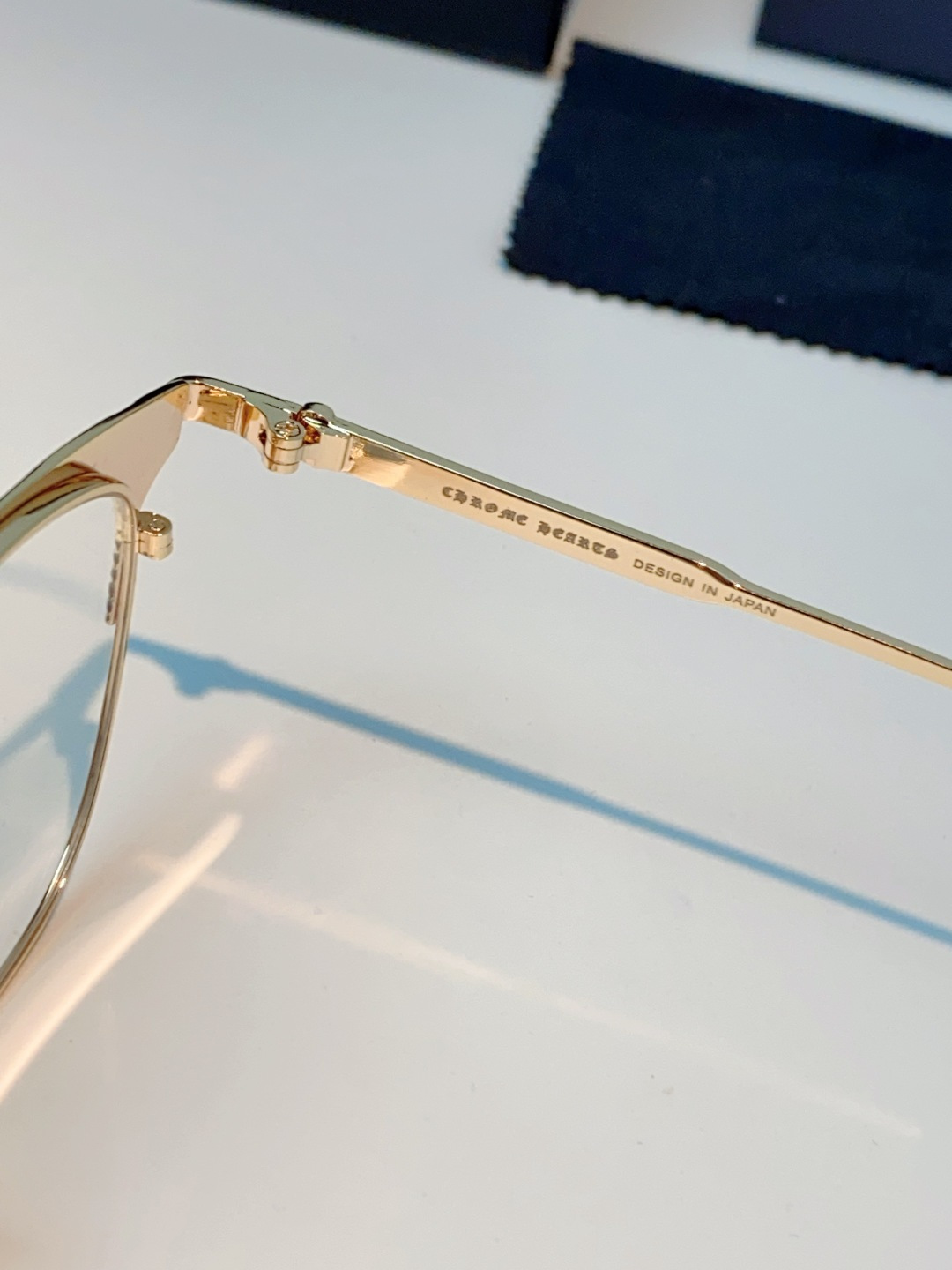 Chrome Hearts克罗心 2026新春新款复古金属超轻眼镜架 复古时尚百搭男士近视眼镜框 男女通