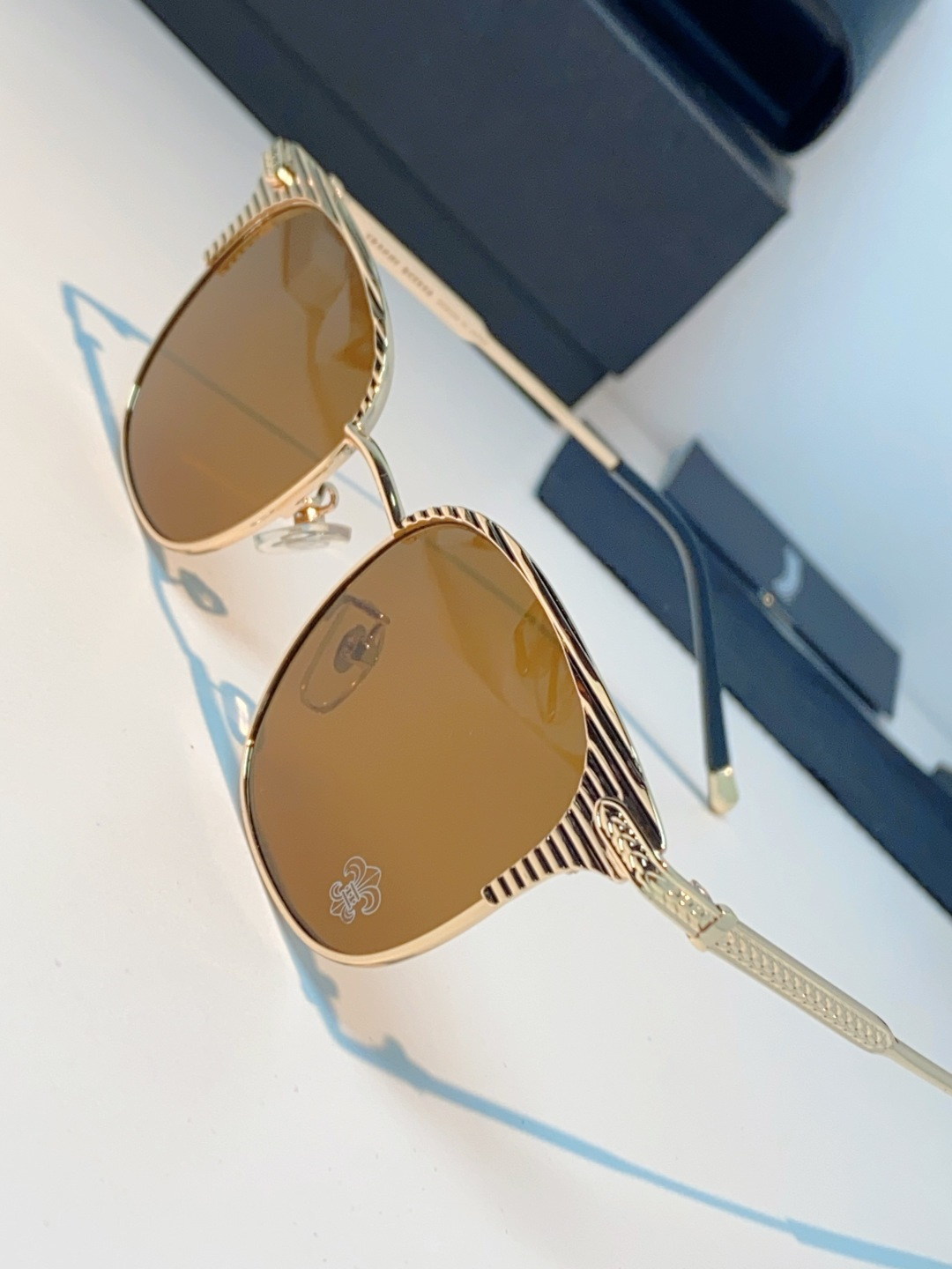 Chrome Hearts克罗心 2026新春新款复古金属超轻眼镜架 复古时尚百搭男士近视眼镜框 男女通