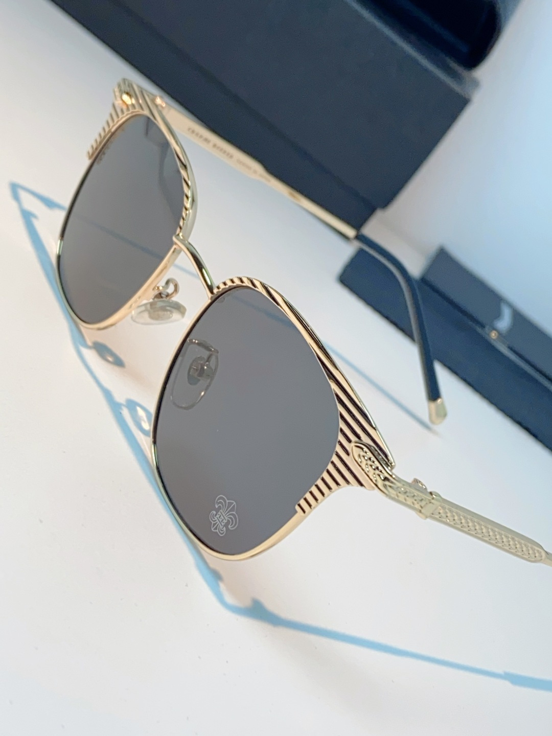 Chrome Hearts克罗心 2026新春新款复古金属超轻眼镜架 复古时尚百搭男士近视眼镜框 男女通