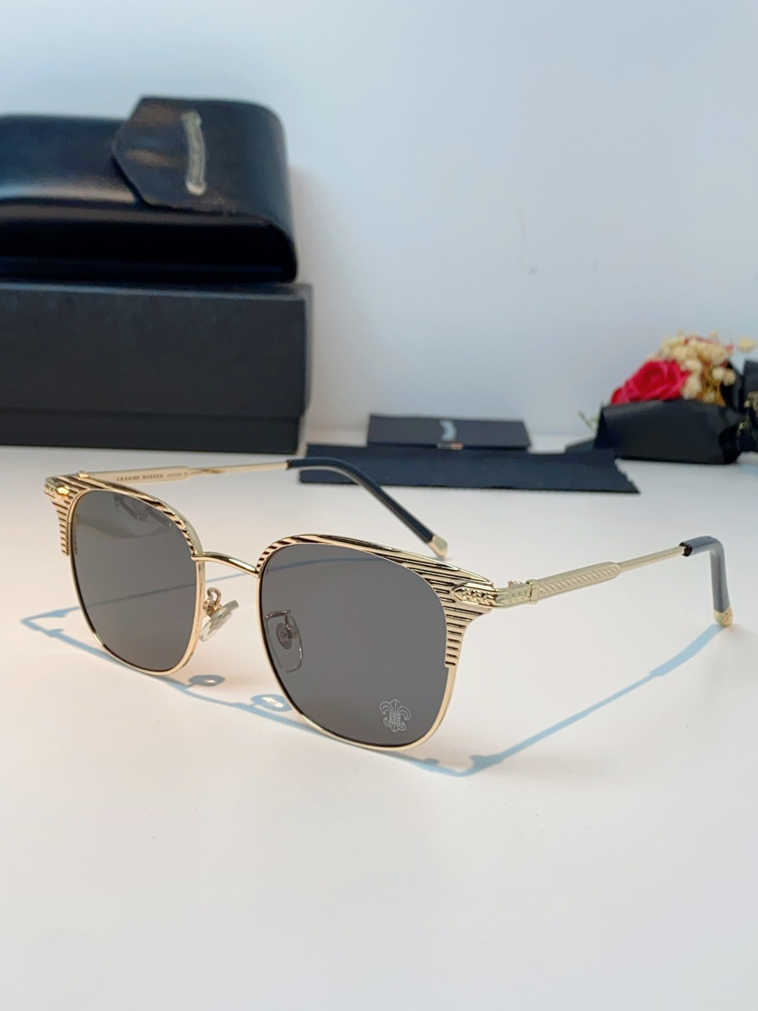 Chrome Hearts克罗心 2026新春新款复古金属超轻眼镜架 复古时尚百搭男士近视眼镜框 男女通