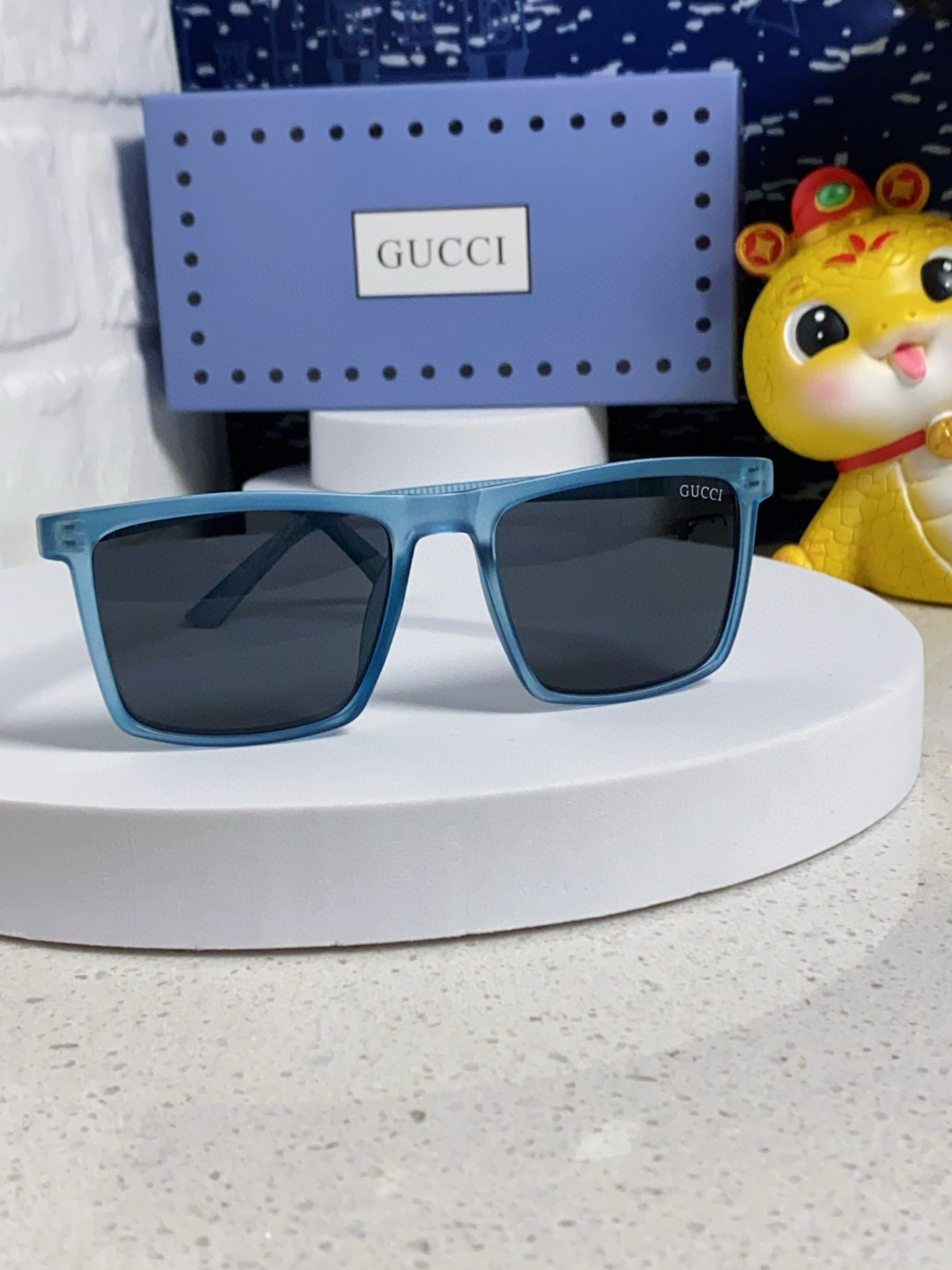 Gucci古奇 2025新款 太阳镜男士开车专用钓鱼大脸眼睛新款太阳眼镜男女通用款偏光女近视墨镜