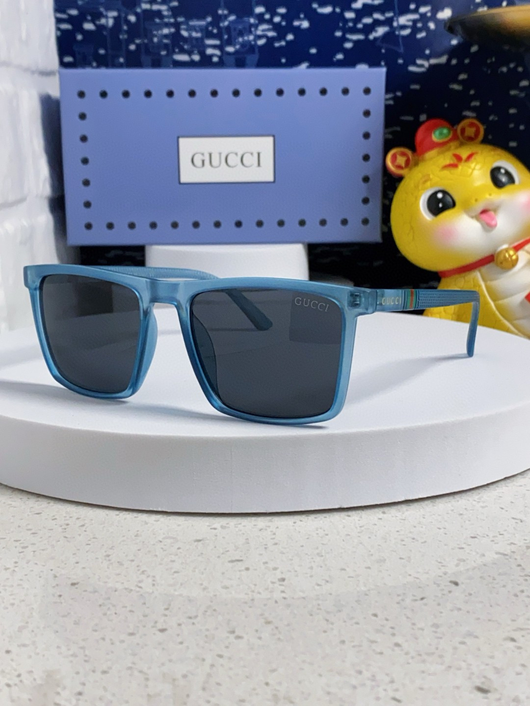 Gucci古奇 2025新款 太阳镜男士开车专用钓鱼大脸眼睛新款太阳眼镜男女通用款偏光女近视墨镜