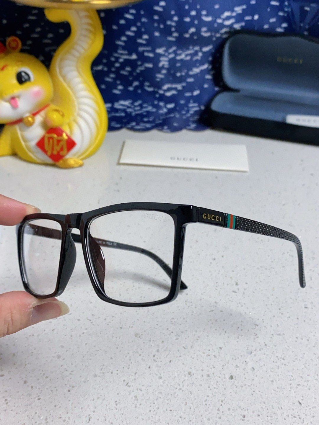 Gucci古奇 2025新款 太阳镜男士开车专用钓鱼大脸眼睛新款太阳眼镜男女通用款偏光女近视墨镜