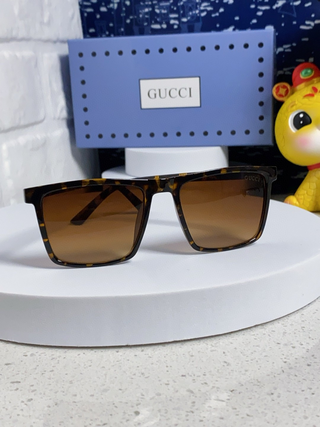 Gucci古奇 2025新款 太阳镜男士开车专用钓鱼大脸眼睛新款太阳眼镜男女通用款偏光女近视墨镜