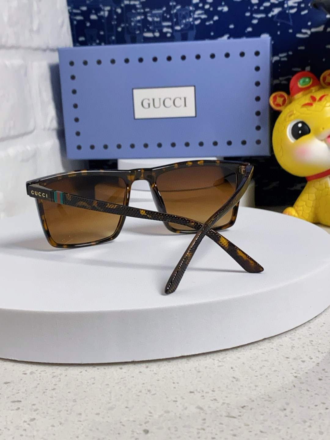 Gucci古奇 2025新款 太阳镜男士开车专用钓鱼大脸眼睛新款太阳眼镜男女通用款偏光女近视墨镜