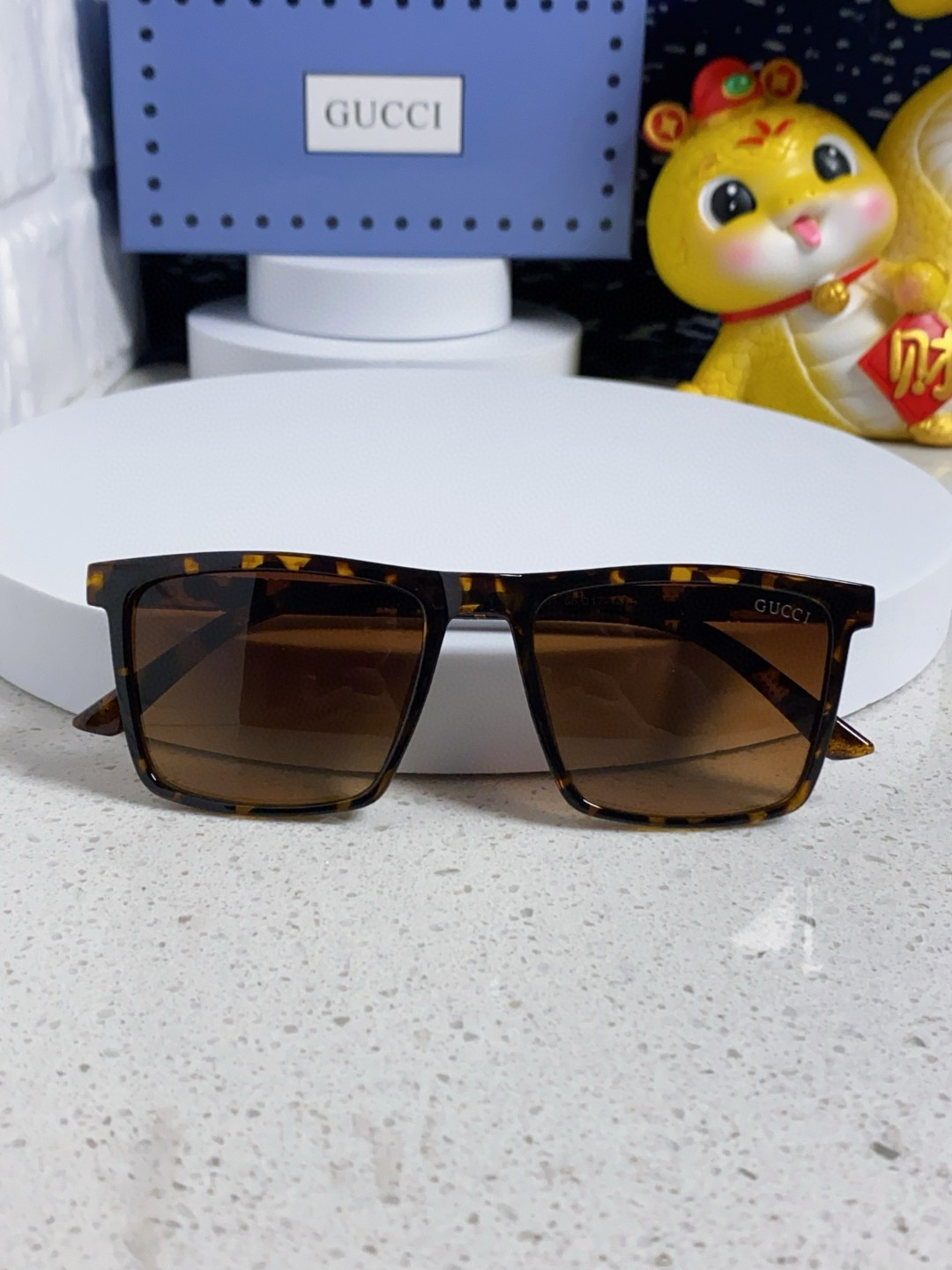 Gucci古奇 2025新款 太阳镜男士开车专用钓鱼大脸眼睛新款太阳眼镜男女通用款偏光女近视墨镜