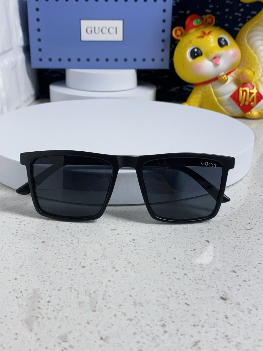 Gucci古奇 2025新款 太阳镜男士开车专用钓鱼大脸眼睛新款太阳眼镜男女通用款偏光女近视墨镜