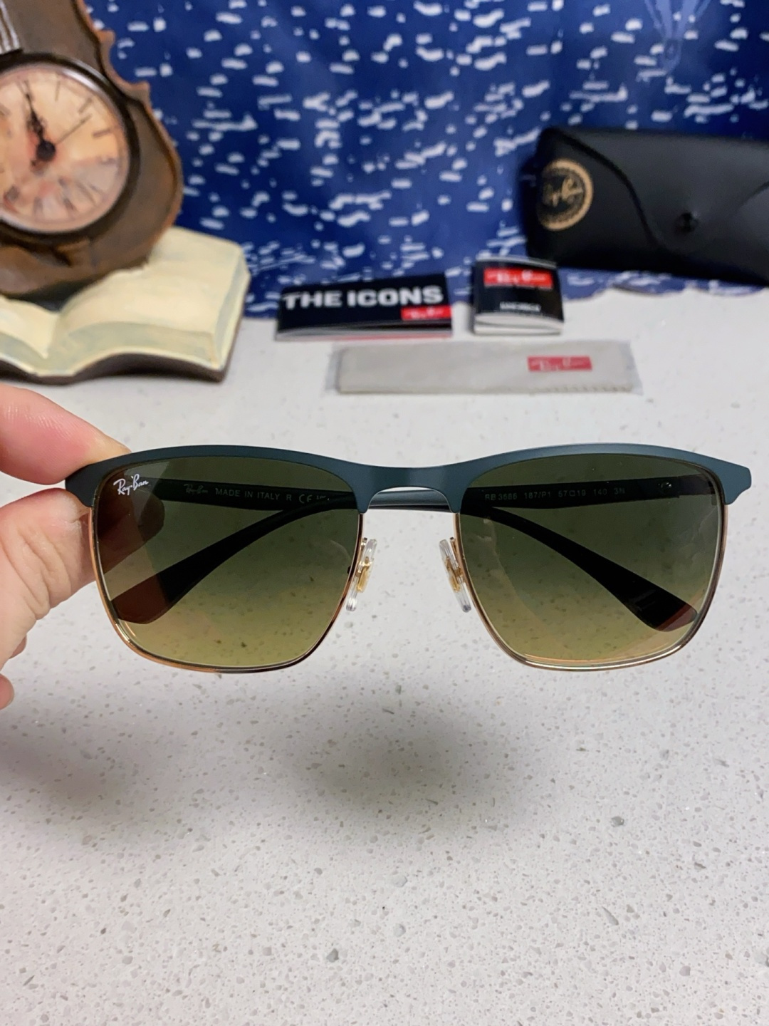 RayBan雷朋 2025新款男女士官方春夏季旅行时尚百搭高级感驾驶墨镜 原单品质 高端玻璃镜片 RB3