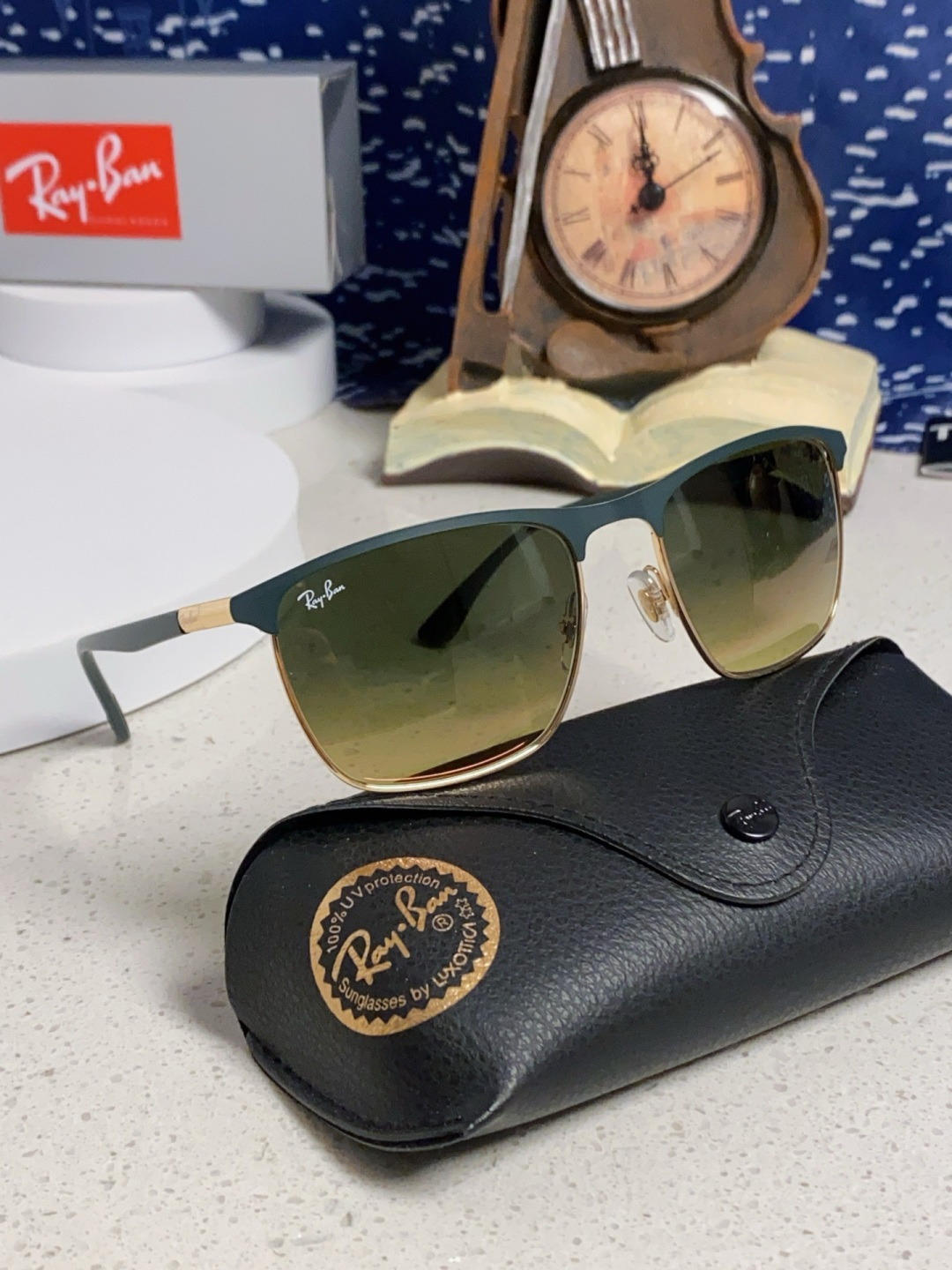 RayBan雷朋 2025新款男女士官方春夏季旅行时尚百搭高级感驾驶墨镜 原单品质 高端玻璃镜片 RB3