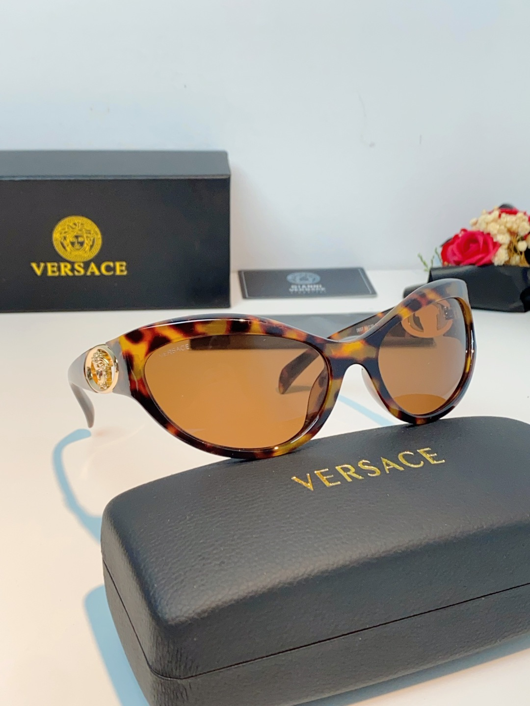 VERSACE/范思哲【2026春夏新品】太阳镜女款墨镜猫眼眼镜0VE4485