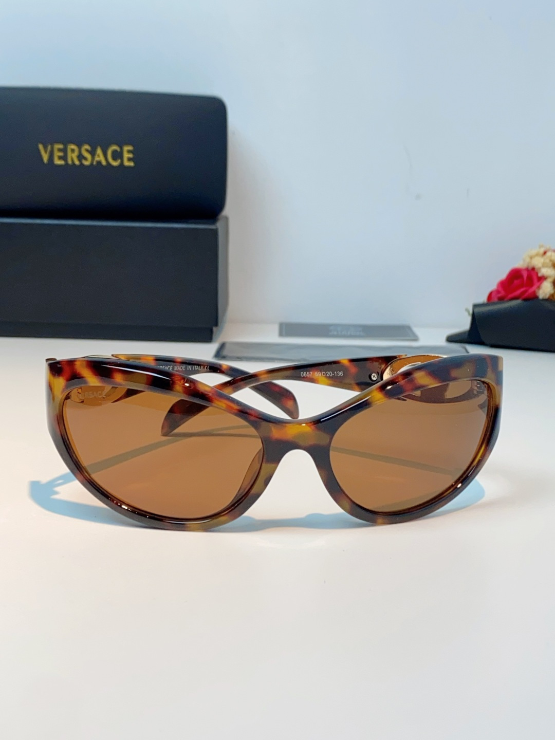 VERSACE/范思哲【2026春夏新品】太阳镜女款墨镜猫眼眼镜0VE4485