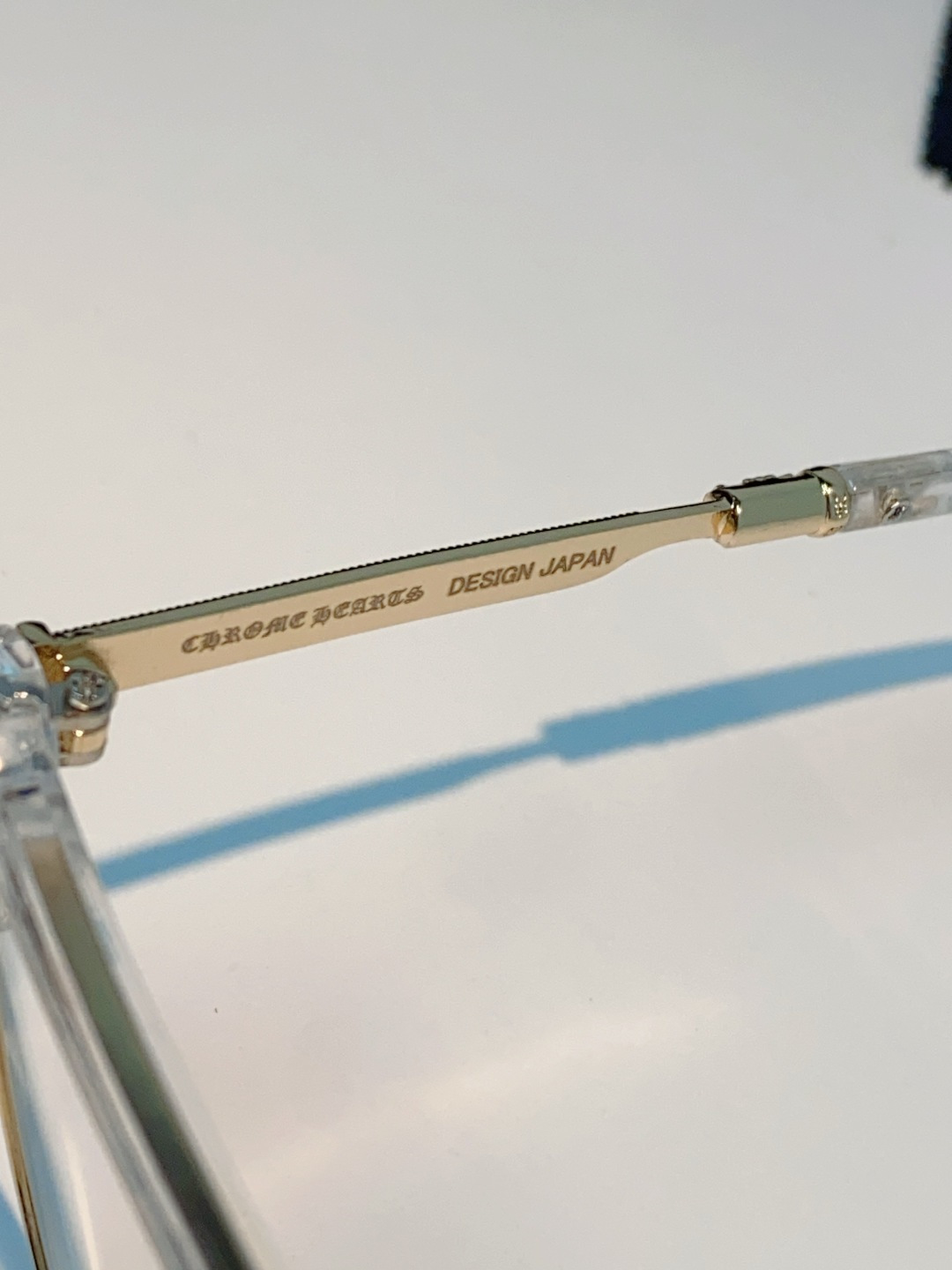 Chrome Hearts克罗心 2026新款眉线半框商务理工超轻简约近视眼镜男女