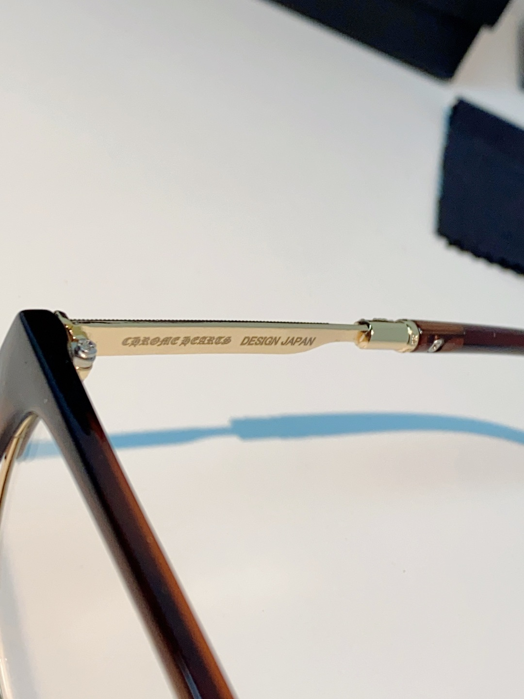 Chrome Hearts克罗心 2026新款眉线半框商务理工超轻简约近视眼镜男女