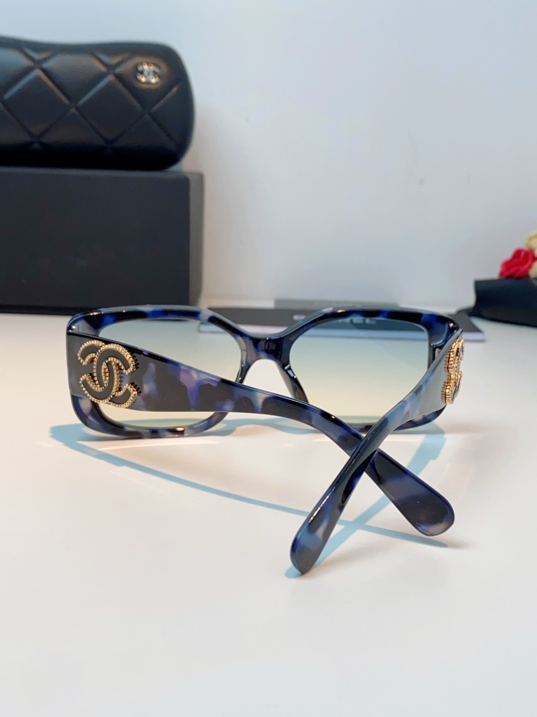 Chanel香奈儿 2026新款网红街拍大脸显瘦墨镜女高级感韩版气质度假遮阳防晒太阳眼镜女士墨镜