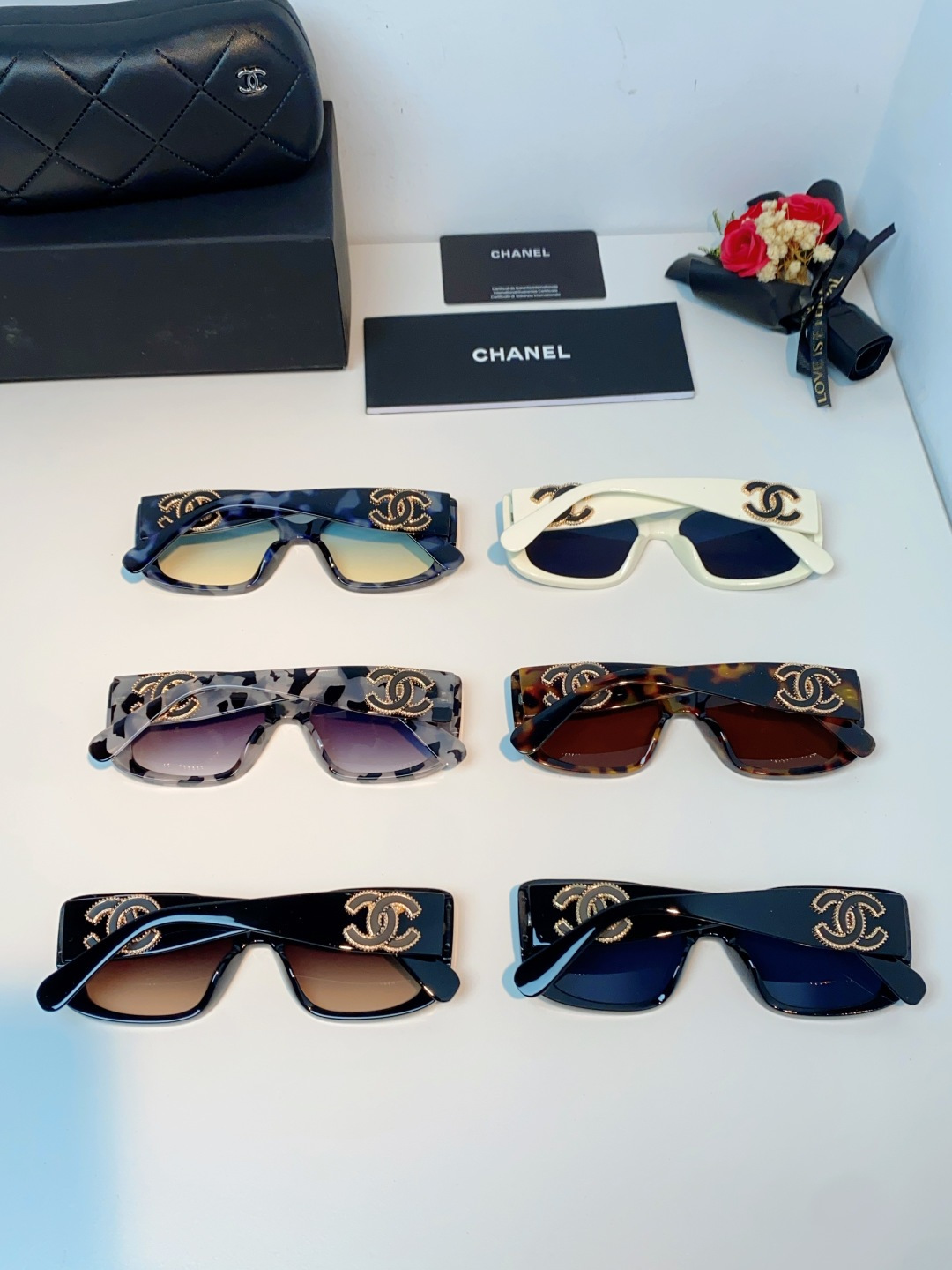 Chanel香奈儿 2026新款网红街拍大脸显瘦墨镜女高级感韩版气质度假遮阳防晒太阳眼镜女士墨镜