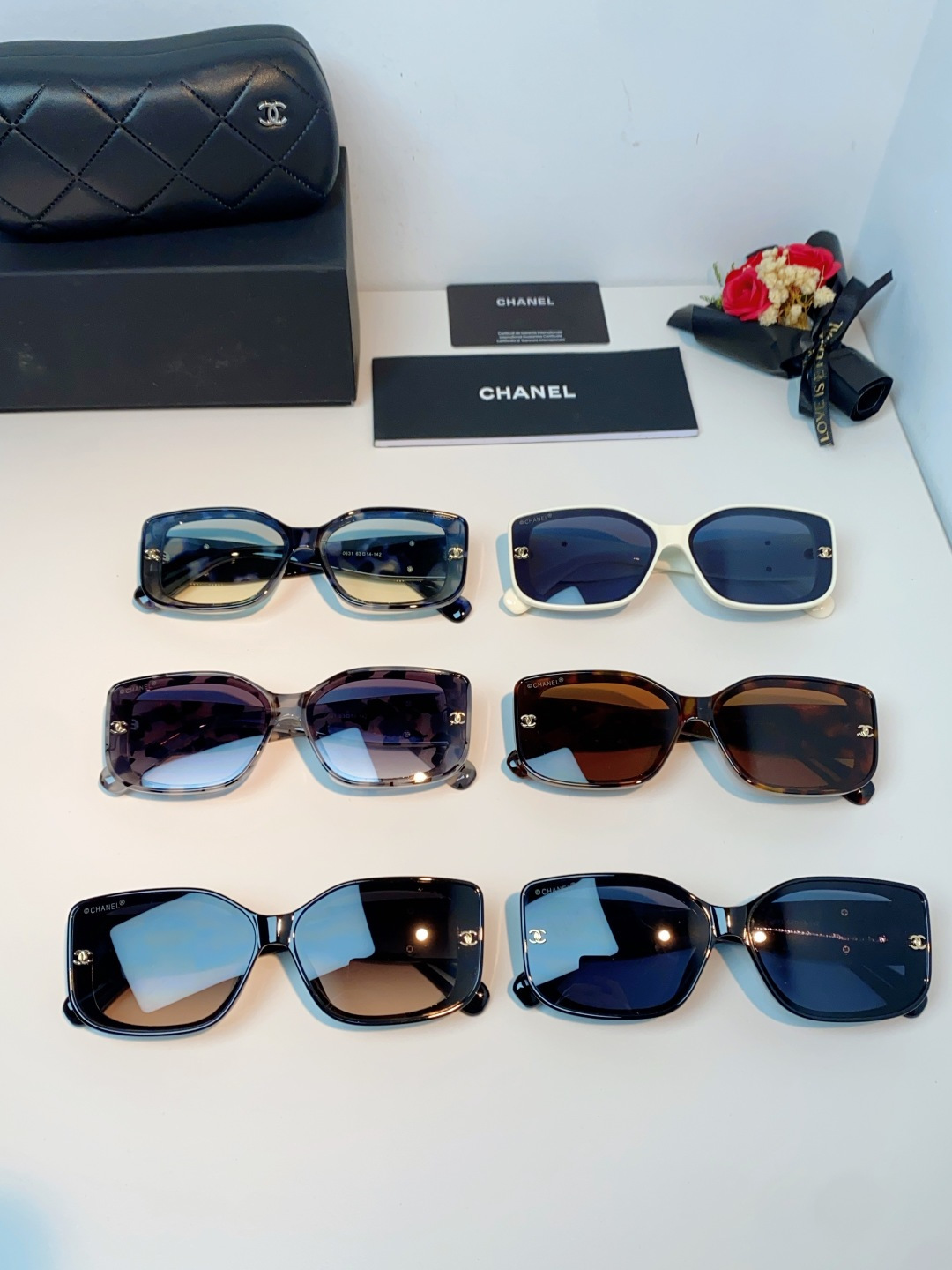 Chanel香奈儿 2026新款网红街拍大脸显瘦墨镜女高级感韩版气质度假遮阳防晒太阳眼镜女士墨镜