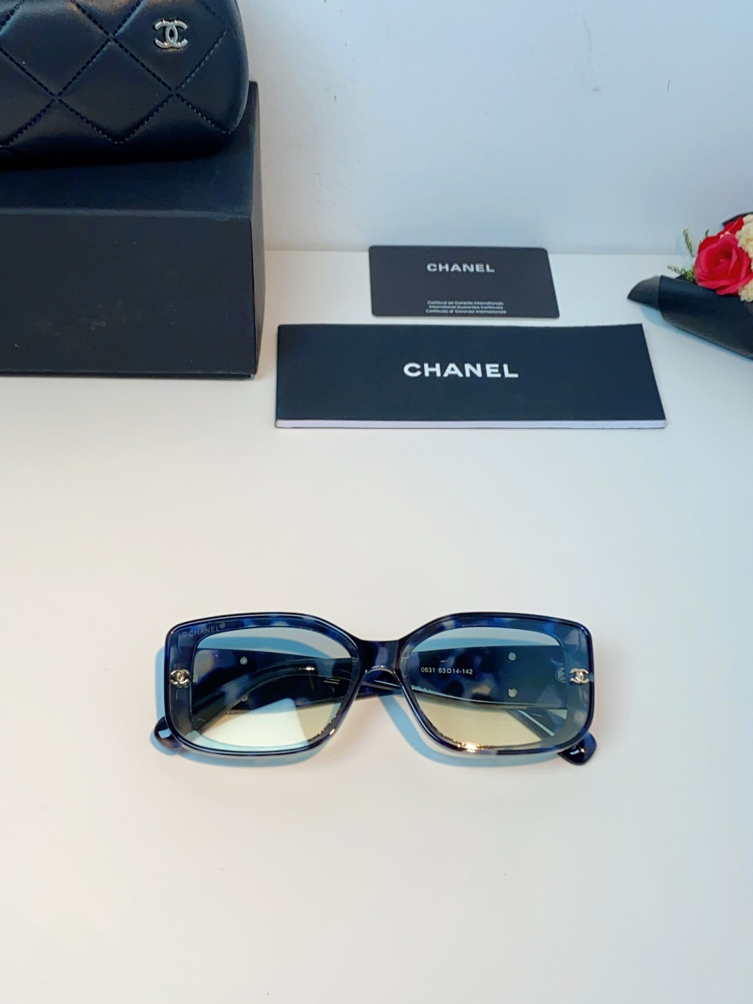 Chanel香奈儿 2026新款网红街拍大脸显瘦墨镜女高级感韩版气质度假遮阳防晒太阳眼镜女士墨镜