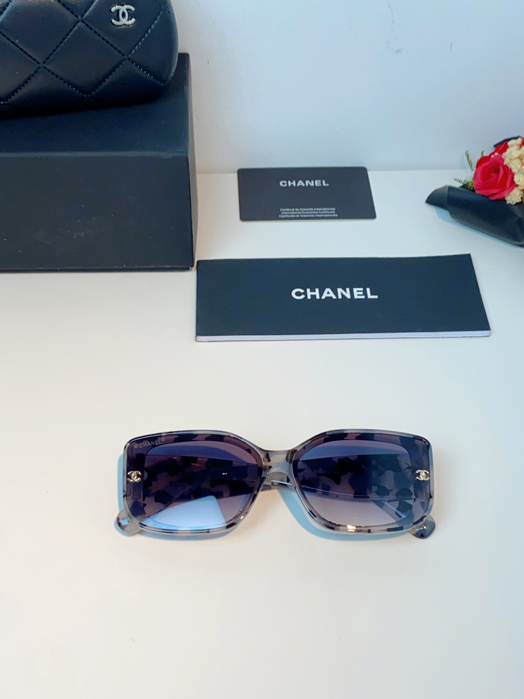 Chanel香奈儿 2026新款网红街拍大脸显瘦墨镜女高级感韩版气质度假遮阳防晒太阳眼镜女士墨镜