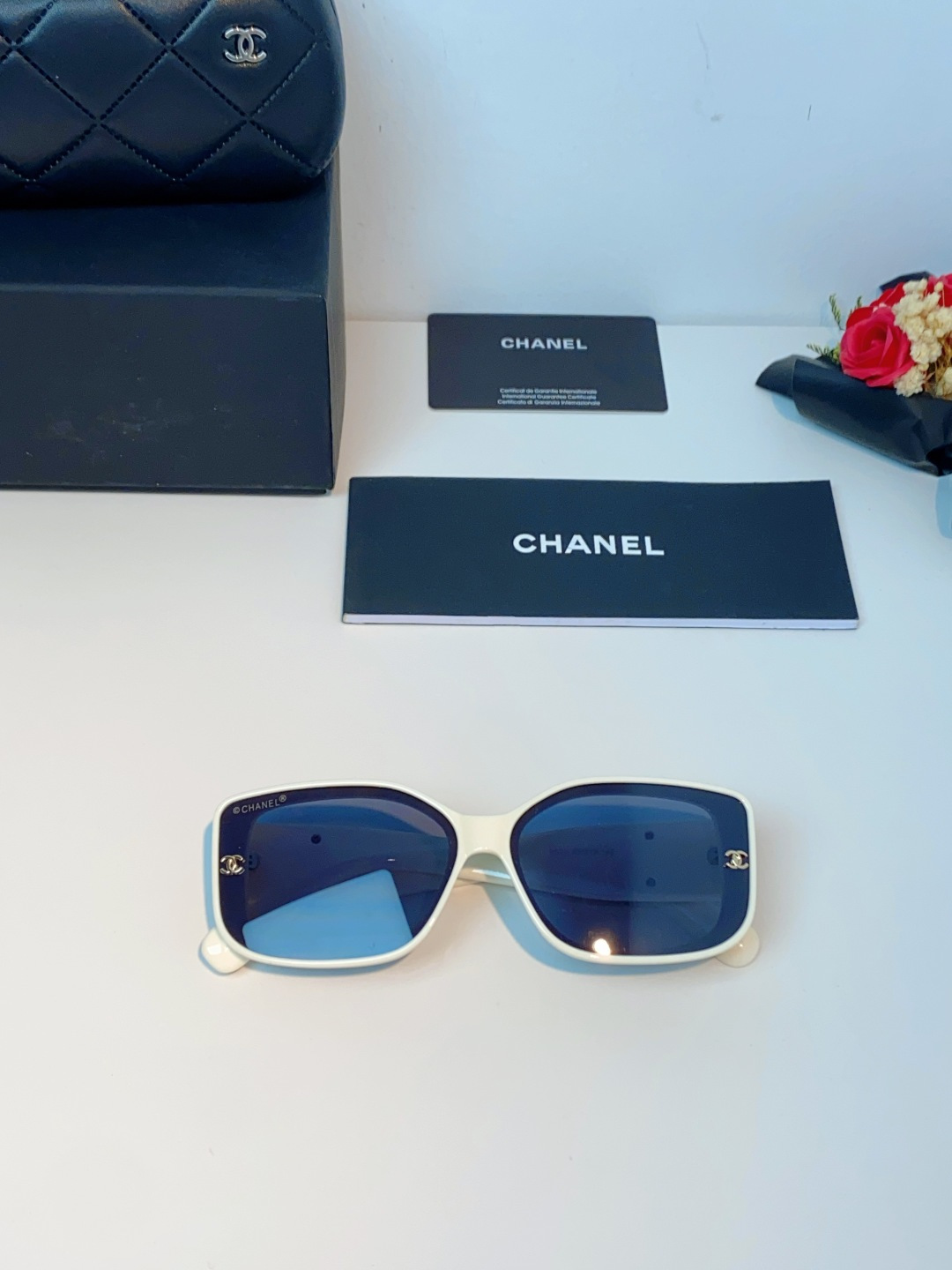 Chanel香奈儿 2026新款网红街拍大脸显瘦墨镜女高级感韩版气质度假遮阳防晒太阳眼镜女士墨镜